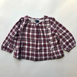 Baby Gap Plaid Top